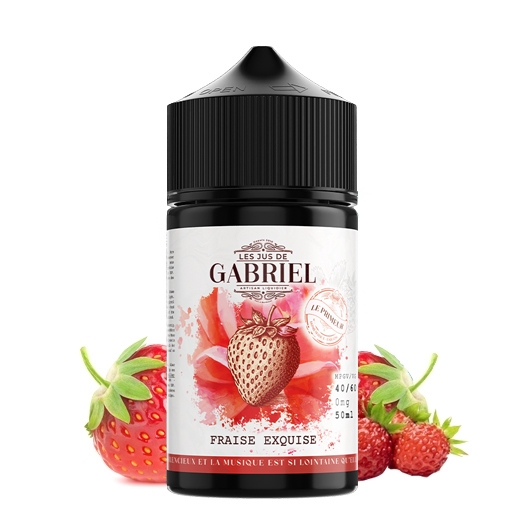 Le E-liquide Fraise Exquise 50ml 